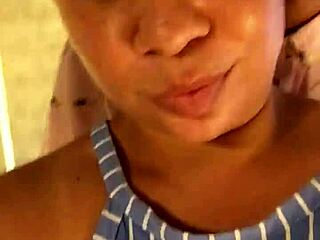 Beautiful wife helps me relax