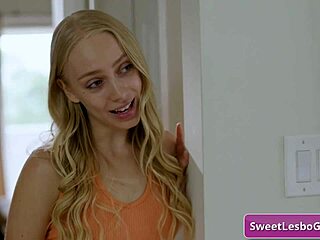 Kyler Quinn and Braylin Bailey in hot lesbo action in the bedroom