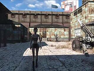 Fallout 4 wardrobe with a mix of anime and hentai aesthetics
