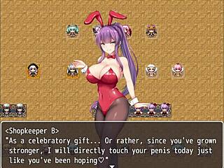 Femdom and footjob action in Tower of Alfimia part 3