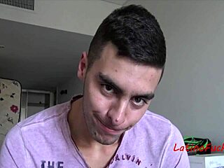 Hard cock and big dick in gay oral sex scene with older man