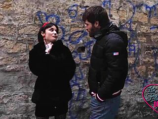 Skinny brunette gets dirty in this small tits video.