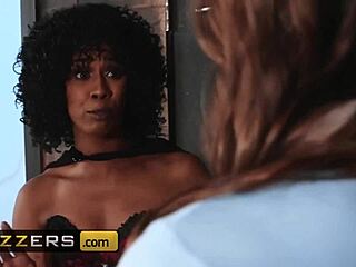 MILFs Desiree Dulce, Misty Stone, and Lucas Frost in a hot interracial threesome