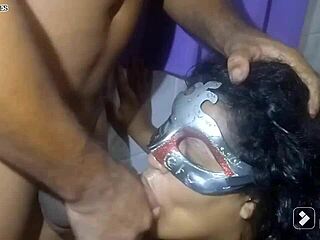 The continuation of the hot scene with a pregnant wife being serviced by her neighbor while her husband watches.