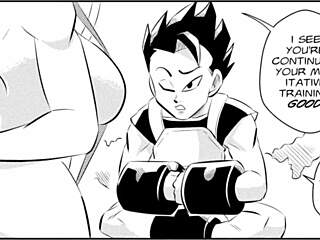 There are big tits and ass in this Dragon Ball Z compilation.