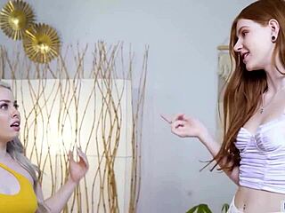 College nannies in hot lesbian scene with muff diving and cunilingus