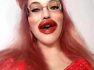 Goddess worship and financial slavery with an added glasses fetish