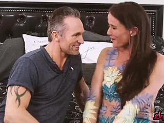Sofie Marie's big dick adventure with a MILF seductress