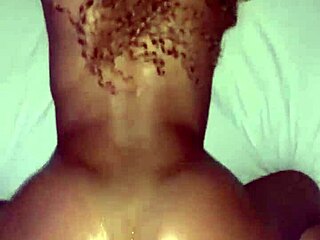 Black beauty gets pounded in different positions