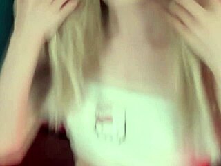 Cross dressing Sweet eaton in white leggings on webcam