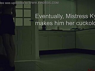 A couple’s BDSM journey with a femdom chastity cuckold theme