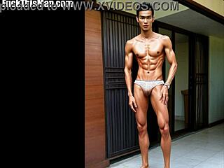 Young and straight looking Thai guy goes gay