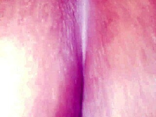 A black pussy loving girl gets a POV creampie