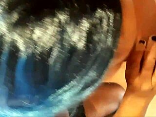 Muff diving and deepthroat action with ebony babe