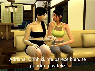 Old man’s new girlfriend is a 3D cartoon adult film