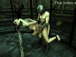 Skyrim dark desires - blonde vampire bondage v2