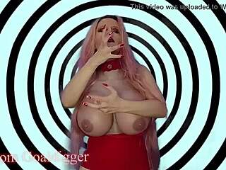 Beautiful goddess with big boobs gives financial orders