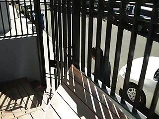 Mexican slut gets her ass pounded by cablevision worker