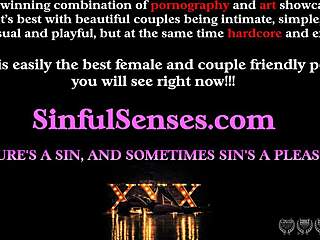 A passionate couple enjoys great sex with much tenderness
