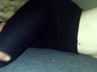 Amateur couple's homemade sex tape with hot MILP in action