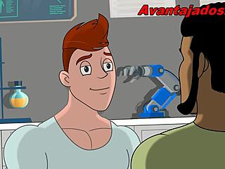 Cartoon gay porn with HQ video quality