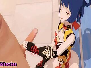 Playing with oral pleasure in an adult game