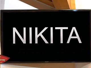 Nikita's erotic interview with a hot European roommate in Italy