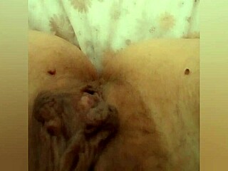 Greta’s solo pleasure time in the bathroom ends up in a hot and steamy session