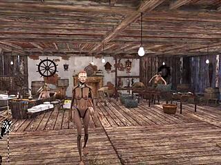 Chyler Leigh’s Fallout 4 fashion – a hentai style walk on the wild side