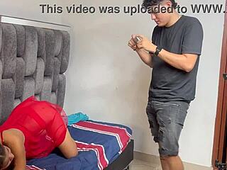 Taboo teen gets her ass fucked in homemade video