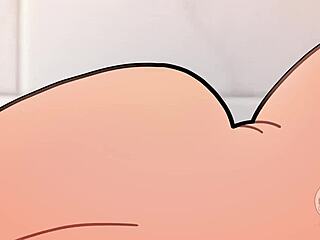 Big dick gets a shower in the gym and gets an ass fucking