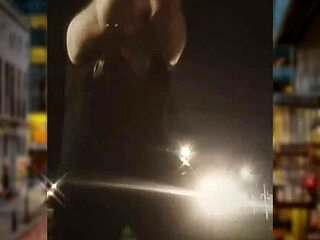 Beautiful escort dancing like a goddess