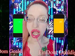 Pink lip gloss fetish with bratty attitude and financial domination