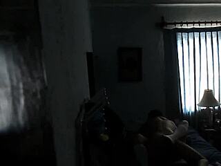 My cousin seduces me with her small breast and then we have sex in front of her parents