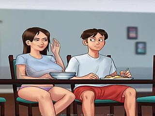 Hot cartoon series with teen babe and big cock lovers