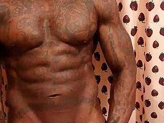 Hairy black cock worship with Hallelujah Johnson