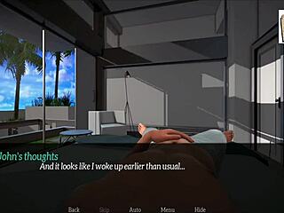 A walkthrough of the erotic game My new family 7