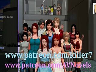 Adult cartoon with anime and hentai elements called Family Affairs 187