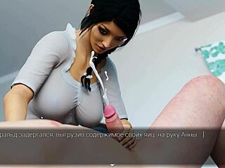 Beautiful anime with big boobs and a happy ending: Anna's affection part 27