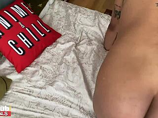 Private video of Tina Fire, a black beauty with big boobs and round ass