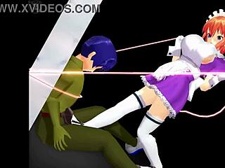 Leela is the hero in this adult animated video