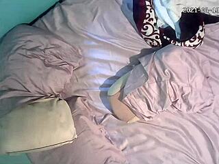 My wife on webcam in a 69 position