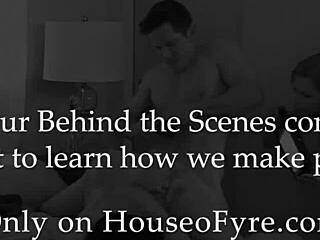 Laz Fyre's oiled up and ready for some anal action with Mandy Muse
