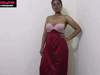 Big tits and ass get humiliated in this Indian role play