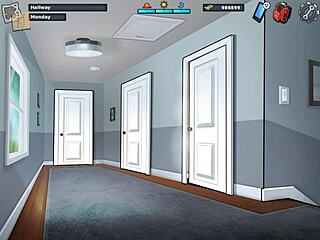 Hentai game with PC gameplay and anime-style visual novel
