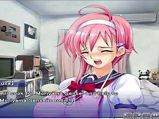 Hentai game with big breasted women and cartoon sex