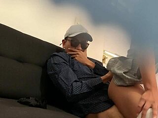 I secretly watched my schoolgirl stepsister having sex with her teacher
