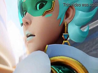 Tracer’s blowjob skills in Overwatch: An animated hentai video