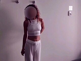 Skinny French girl gets a rich load from a Mexican