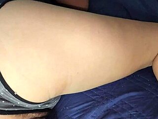 Beautiful college student in homemade video with stepfather
